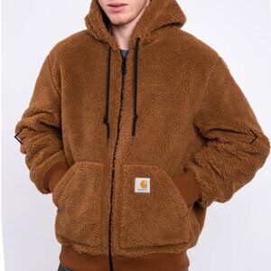 Carhartt WIP Work in Progress OG Active Liner Sherpa Fleece Brown
